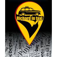 Richard in taxi