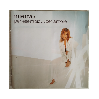 "Sentirti" dall'album " per esempio...pe amore " di Mietta.