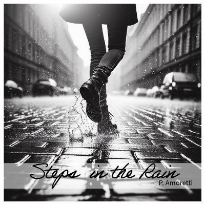 Steps in the rain