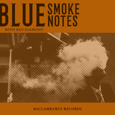 Blue Smoke Notes With Red Diamond