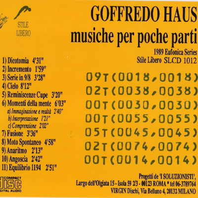Musiche per Poche Parti
