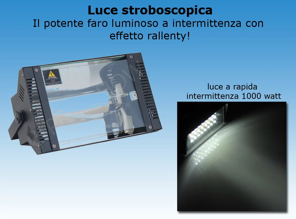 Luce stroboscopica 1000W