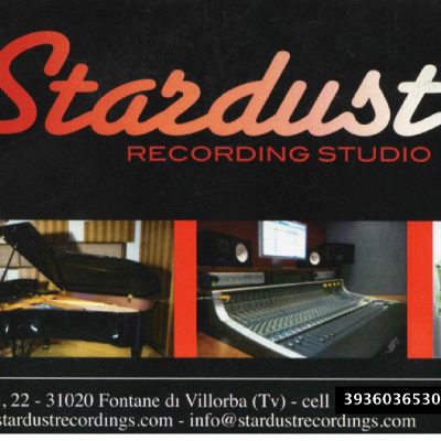 STUDIO DI  REGISTRAZIONE PRO  " STARDUST"