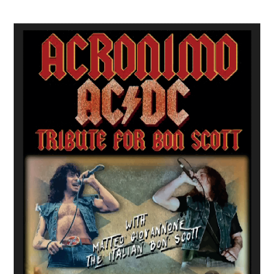 Acronimo AC/DC tribute for Bon 