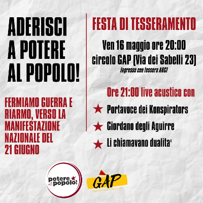 Locandina evento