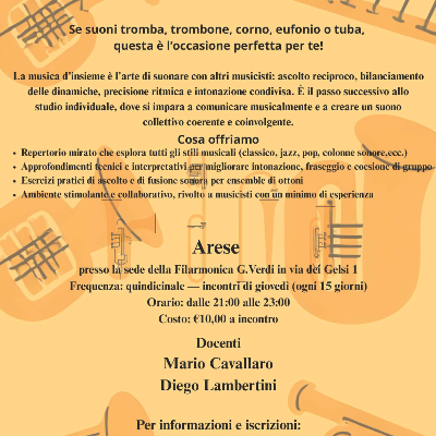Locandina evento