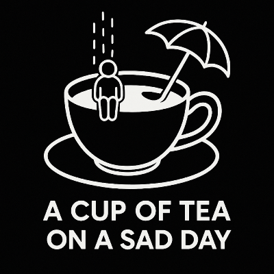 A cup of tea on a sad day