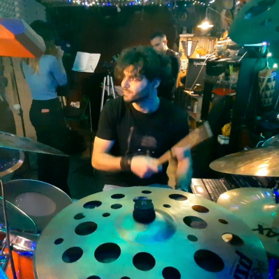 Alberto Bepo on Drums