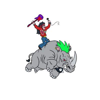 Riding Rhinos