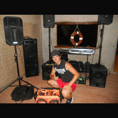 Noleggio impianto musica da esterno