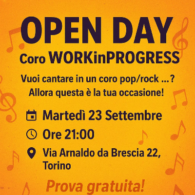 Locandina evento