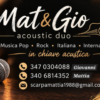 Mat&Gio acoustic duo