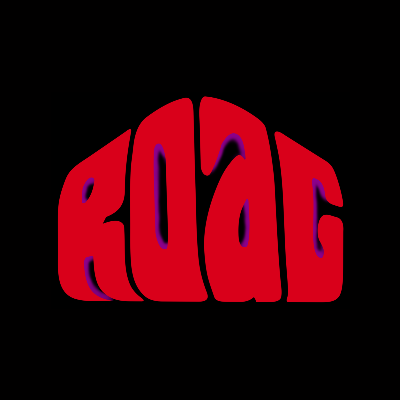 Red Gate Over A Garden