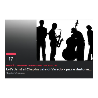 Locandina evento